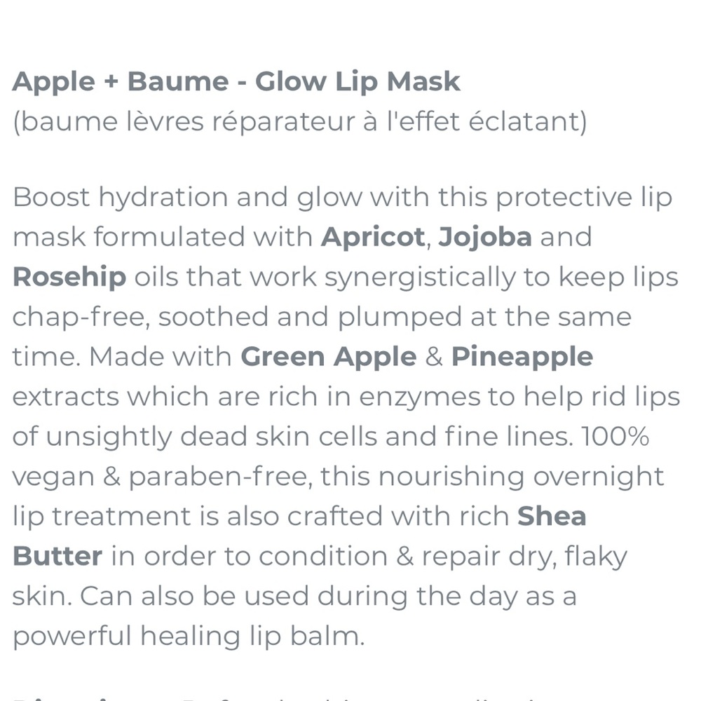 BRAND NEW 💥Lip mask vegan - Picture 4 of 4